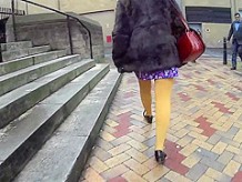 British Yellow Tights