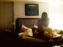 filipina girlfriend  like to ride  on big banana