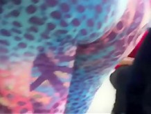 Amateur Leggings voyeur