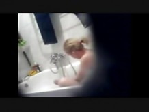 Blonde Teen Spied On