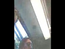 Girl  Looks at My Buldge On Bus