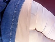 Fat white ass