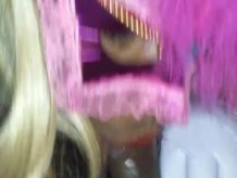 Mardi gras blowjob part 2