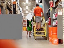 Flashing in the hardware store