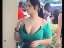 Streetscene Big Boob Girl