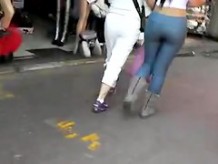 BBW Caminando Sexy Grandes nalgas - Big Butt walking