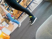 Gorgeous teen at pharmacy part 2