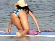 Rihanna - Bikini Booty Surfing compilation