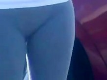 Candid gym ass