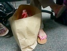Candid Feet: Double Trouble