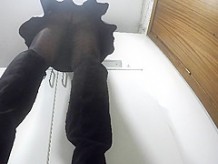 Mom in kithen Upskirt (again!)