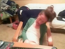 Great orgasm of myhorny ###ter. Hidden cam