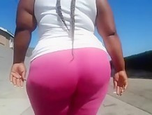 My BBW Marshae In Pink Leggings