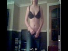 Horny chick on cam