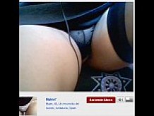 Webcam upskirt