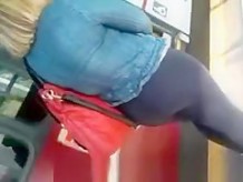 Ass groping at bus