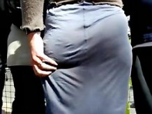 big ass c thru public