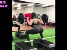 un día en los leggings de gimnasio