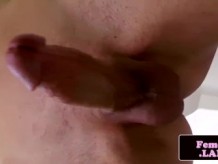Amateur spex femboy jerksoff cremoso cumload