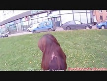 Nena follada pov por extraños polla