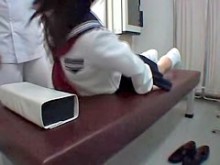 Jap colegiala digitación en voyeur masaje erótico clip