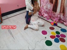 Holi Special - folla duro a priya en una ocasión holi con un juego de rol hindi - TU PRIYA