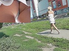 panty correa gazoo upskirt en voyeur cámara