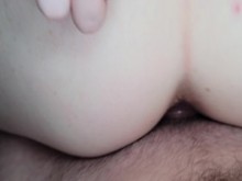 MILF pelirroja PAWG con gran culo y tetas dominada mientras tiene orgasmos extremos