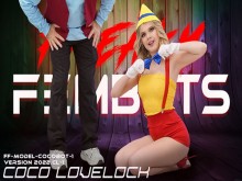 Freaky Fembots - La joven robot Coco Lovelock obtiene su coño usado y perforado por un viejo semental