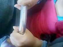 Touch bus 3  Flashing mi cabeza en su mano