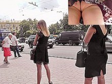 Blondies agradable escena de película upskirt gazoo