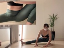 [Serie Yoga Desnudo 2] ¡Historia principal sin censura! En la lección de hoy, el Sr. Yukaron puso un vibrador en su coño y probó yoga ♡ En medio de la lección, no pudo evitar hacer algunas posturas y chorrear...