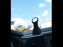 Sacudiendo un estacionamiento