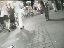 Upskirt de culo adolescente (falso) en una noche de cita (18+)