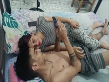 Hermanastro ¿Qué piensas si vemos porno juntos?