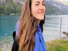 ¡Lindos pasos crampados masivamente al orgasmo después del viaje familiar!