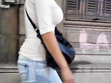 Rubias grandes tetas de rebote
