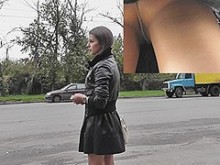 Hotty con manguera de tacones altos