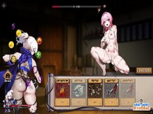 EP2 después de la batalla sexual entre Manari y el demonio de la lujuria - medio -demonio shinobi