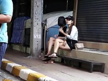 Pattaya Beach Road septiembre de 2019