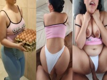A mi vecino le encanta comer todo el huevo por la mañana