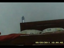 Cámara oculta en casa