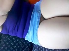 en el carro de un amigo