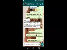 La más tetona del aula en una videollamada, se puso cachonda por whatsapp y el resto quedó grabado
