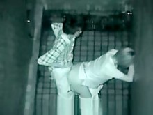 pareja asiática al aire libre buen sexo