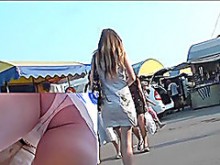 Clip de cameltoe de novios sexy