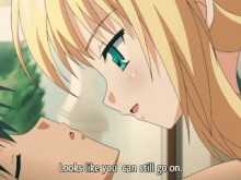 Belleza rubia con grandes tetas quiere un creampie | Hentai