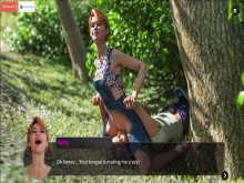 El Libro de Hechizos - Sexo oral escondido en el parque (43)