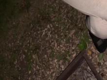 ¡2 mamadas 1 día! ¡Al costado de la carretera y acampando!