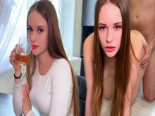 ¿Gran polla o gran deuda? Hermanastra perdió el coño jugando a las cartas